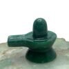 Green Jade Shivling 1.75 Inch ( 79 Gram )