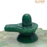 Green Jade Shivling 1.75 Inch ( 80 Gram )