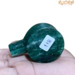 Green Jade Shivling - 1.75 Inches - ( 118 Gram )
