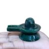Green Jade Shivling - 1.75 Inches - ( 126 Grams )