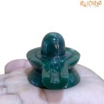 Green Jade Shivling - 1.75 Inches - ( 126 Grams )