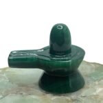 Green Jade Shivling 2 Inch ( 105 Gram )