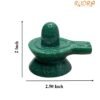 Green Jade Shivling 2 Inch ( 110 Gram ) 11 Green Jade Shivling 2 Inch ( 110 Gram )