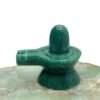 Green Jade Shivling 2.25 Inch ( 144Gram )
