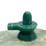 Green Jade Shivling 2.25 Inch ( 144Gram )
