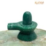 Green Jade Shivling 2.25 Inch ( 144Gram )
