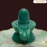 Green Jade Shivling 2.25 Inch ( 144Gram )