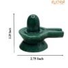 Green Jade Shivling 2.25 Inch ( 150 Gram ) 11 Green Jade Shivling 2.25 Inch ( 150 Gram )