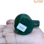 Green Jade Shivling - 2.25 Inches - (100 Grams )