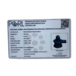 Green Jade Shivling - 2.25 Inches - (100 Grams ) certi