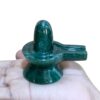 Green Jade Shivling - 2.25 Inches - (147 Gram)