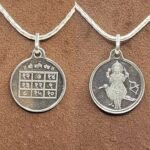 Shani Silver Locket Yantra With Silver Chain