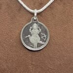 Shani Silver Locket Yantra With Silver Chain