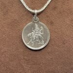 Shree Katyayini Silver Locket Yantra With Silver Chain