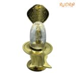 Small Sphatik Lingam With Stands For home Pooja (73 Gm)