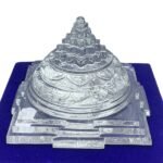 South Indian Sphatik Shree Yantra 3 Inches 820 Grams