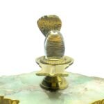 Sphatik Lingam 49 Gm With Brass Stand (2 inch)