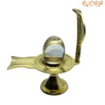 Sphatik Lingam 52 Gm With Brass Stand