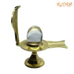 Sphatik Lingam 52 Gm With Brass Stand