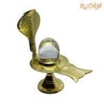 Sphatik Lingam 52 Gm With Brass Stand