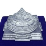 South Indian Sphatik Shree Yantra 2 Inches 440 Grams