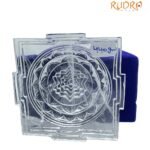 South Indian Sphatik Shree Yantra 2 Inches 440 Grams