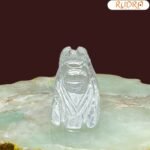 Crystal Sphatik Nandi 1.50 Inches (69 Grams )