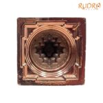 Pure Copper Hollow Meru Shree Yantra - 3 Inches - ( 345 Grams )