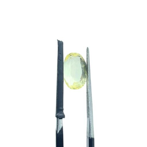 Yellow Sapphire Pukhraj Gemstone - 3.80 Ct
