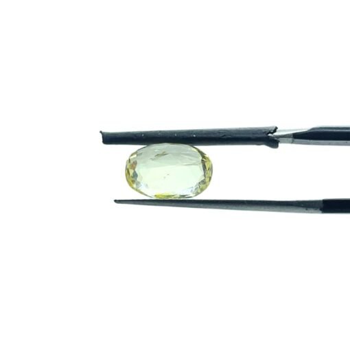 Yellow Sapphire Pukhraj Gemstone - 3.80 Ct