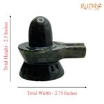 Labradorite Shiva Lingam 2.25 Inch (184 Gms)