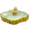 Yellow Jade Shivling 2.25 Inches - 95 Grams