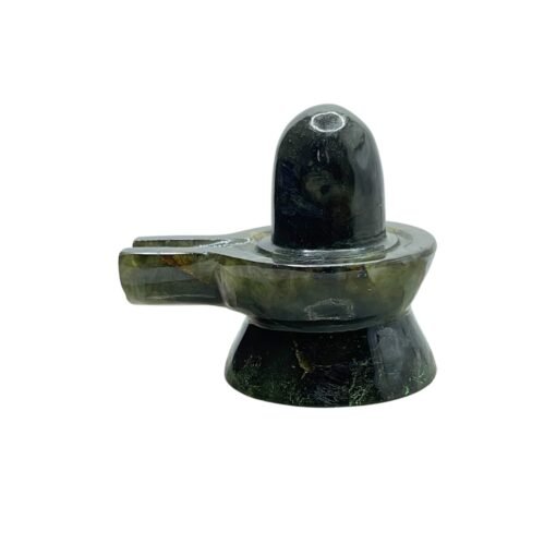 Labradorite Shiva Lingam 2.25 Inch (184 Gms)