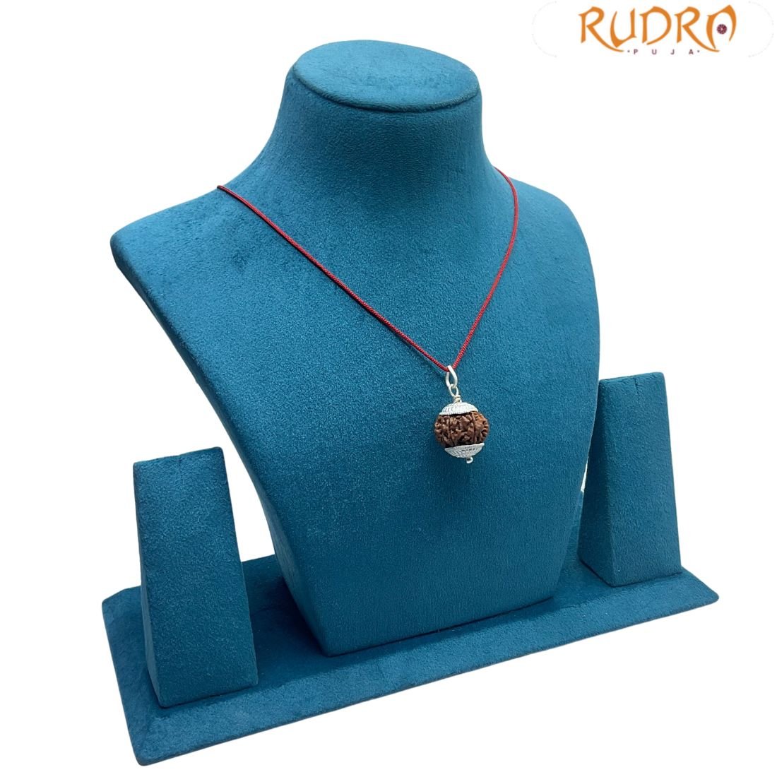 7 Mukhi Nepal Rudraksha Silver Capped - (21.45 Mm) 2 7 Mukhi Nepal Rudraksha Silver Capped - (21.45 Mm)