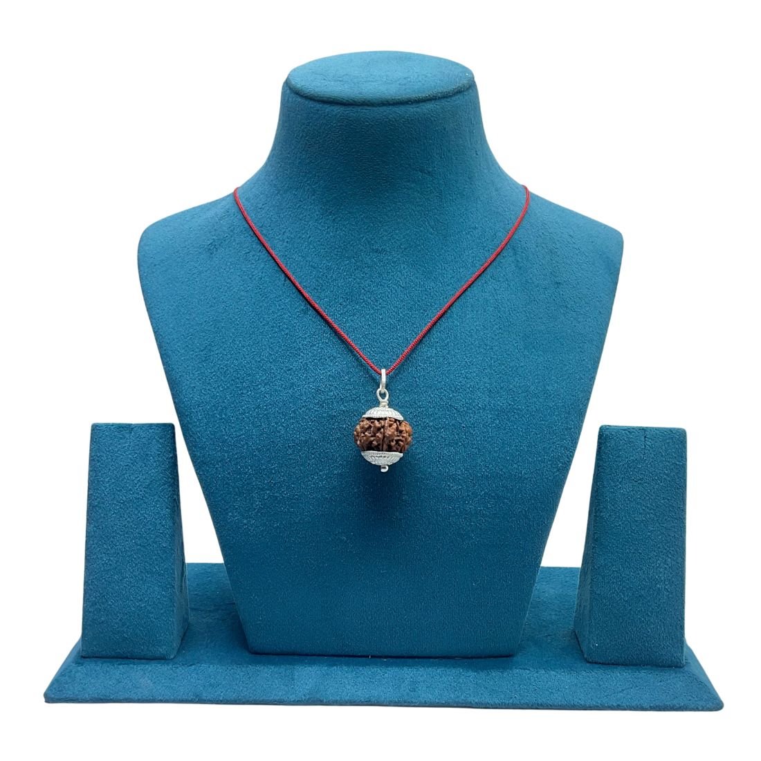 7 Mukhi Nepal Rudraksha Silver Capped - (21.45 Mm) 1 7 Mukhi Nepal Rudraksha Silver Capped - (21.45 Mm)