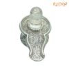 Sphatik Carved Lingam With German Silver Base 4 By 5.5 Inches 487 Grams 11 Sphatik-Carved-Lingam-With-German-Silver-Base-4-By-5.5-Inches-487-Grams-Fp-C.jpg