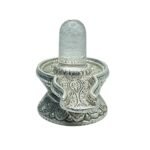 Sphatik-Carved-Lingam-With-German-Silver-Base-4-by-5.5-Inches-487-Grams-MP-C.jpg