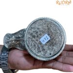 Sphatik Lingam With German Silver Base (471 Gram )