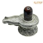Tiger Eye Lingam With German Silver Base - 530 Gram - 4 Inches 6 Tiger-Eye-Lingam-With-German-Silver-Base-530-Gram-4-Inches-Lp-C.jpg