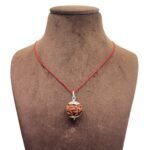 7 Mukhi Rudraksha Nepal Silver Capped - ( 21.20 MM )