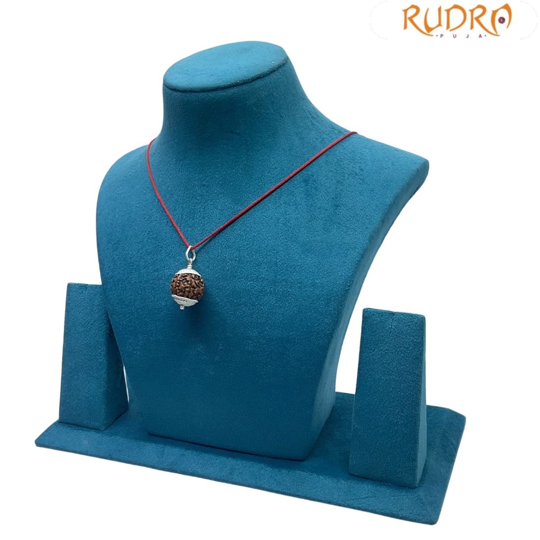 7 Mukhi Rudraksha Nepal Silver Capped - ( 20.30 Mm ) 3 7 Mukhi Rudraksha Nepal Silver Capped - ( 20.30 Mm )