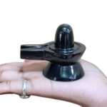 Black Jade Shivling 2.25 Inches (149 Grams)