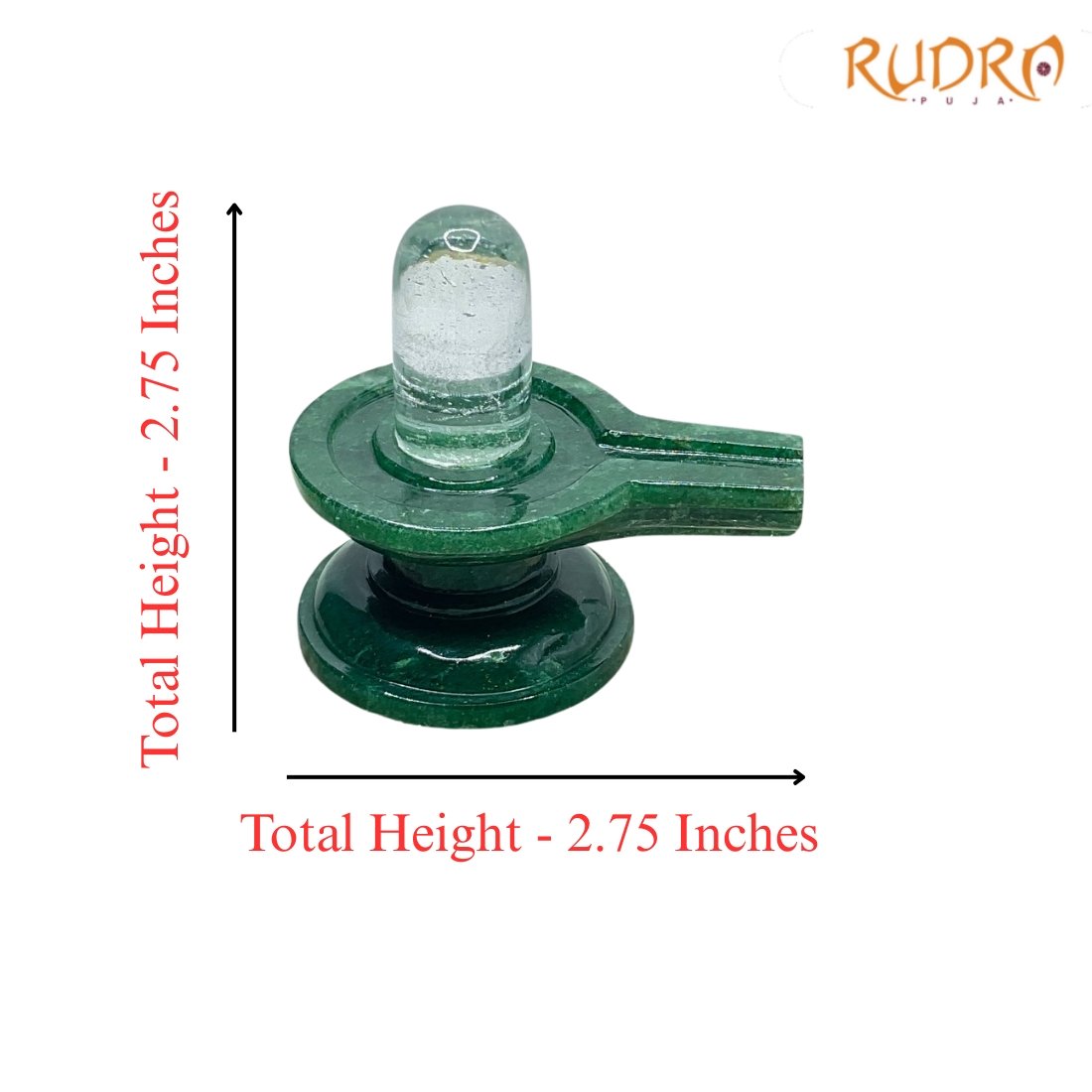 Lab Certified Sphatik Lingam With Green Jade Base - (148 Grams) - 2.75 Inches 4 Lab-Certified-Sphatik-Lingam-With-Green-Jade-Base-148-Grams-2.75-Inches-Rp-C.jpg