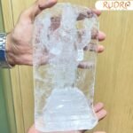 Alternative view of Lab Certified Vishnu Idol In Pure Sphatik - 1700 Grams