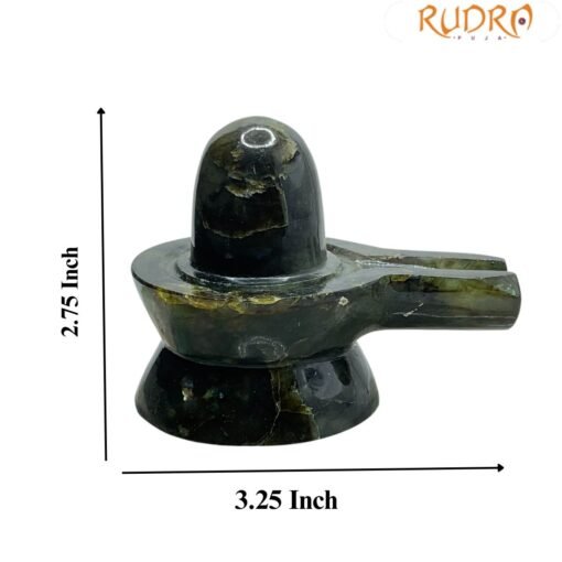 Labradorite Shiva Lingam 2.75 inch (260 Gram)