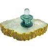 Pure Sphatik Lingam With Green Jade Base - (142 Grams) - 2.5 Inches 9 Pure-Sphatik-Lingam-With-Green-Jade-Base-142-Grams-2.5-Inches-Mp-C.jpg