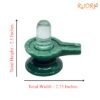 Pure Sphatik Lingam With Green Jade Base - (142 Grams) - 2.5 Inches 13 Pure-Sphatik-Lingam-With-Green-Jade-Base-142-Grams-2.5-Inches-Rp-C.jpg