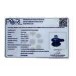 Pure Sphatik Lingam With Green Jade Base - (228 Grams) - (2.5 Inches) - (Rudrapuja)