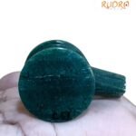 Sphatik Lingam With Green Jade Base 137 Gm