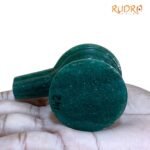 Sphatik Lingam With Green Jade Base 142 Gm